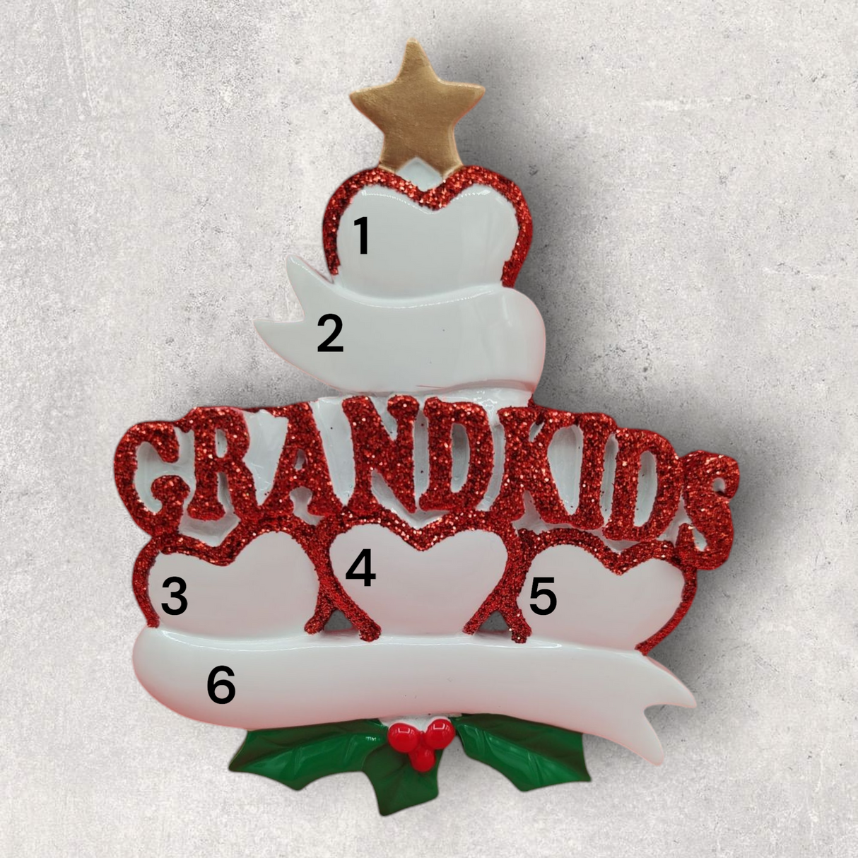 4 GRANDKIDS Ornament