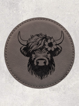 A COASTER SET - ANIMALS & FLOWERS