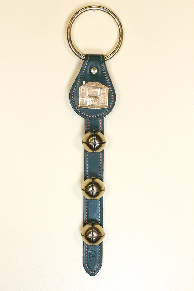 HOUSE CHARM above 3 Bells on Strap