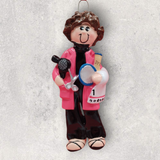 HAIRSTYLIST Ornament - PINK SMOCK