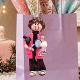 HAIRSTYLIST Ornament - PINK SMOCK