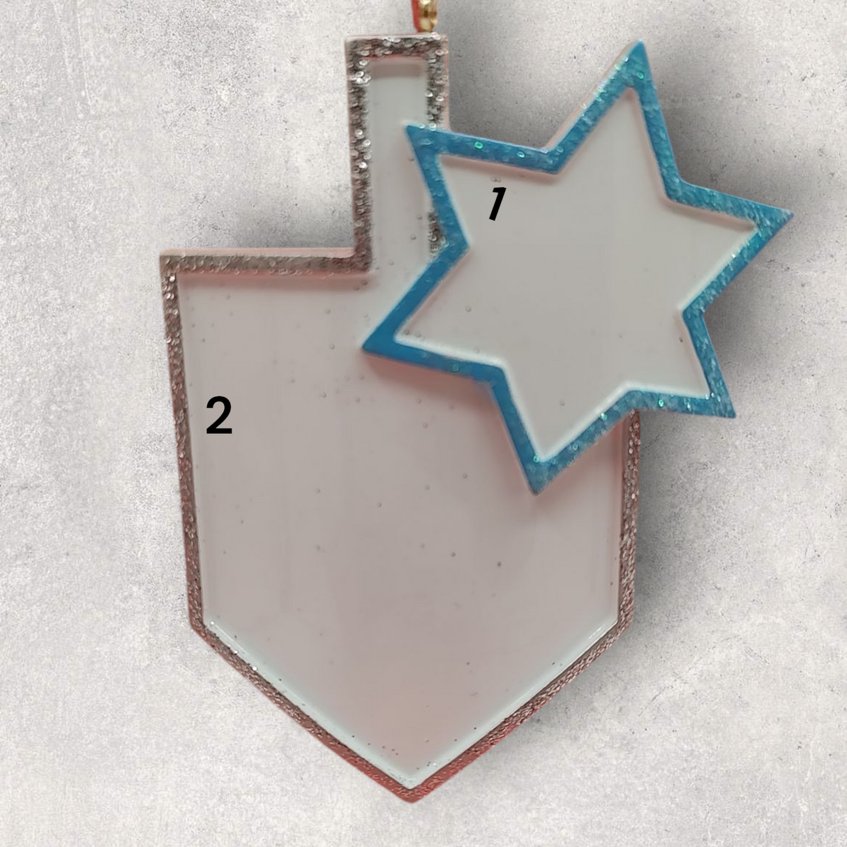 HANUKKAH Ornament - DREIDEL