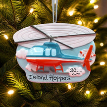 Helicopter Ornament