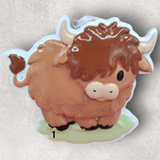 HIGHLAND COW Ornament