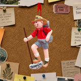 Hiker Ornament - Male