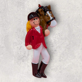 HORSE and RIDER Ornament
