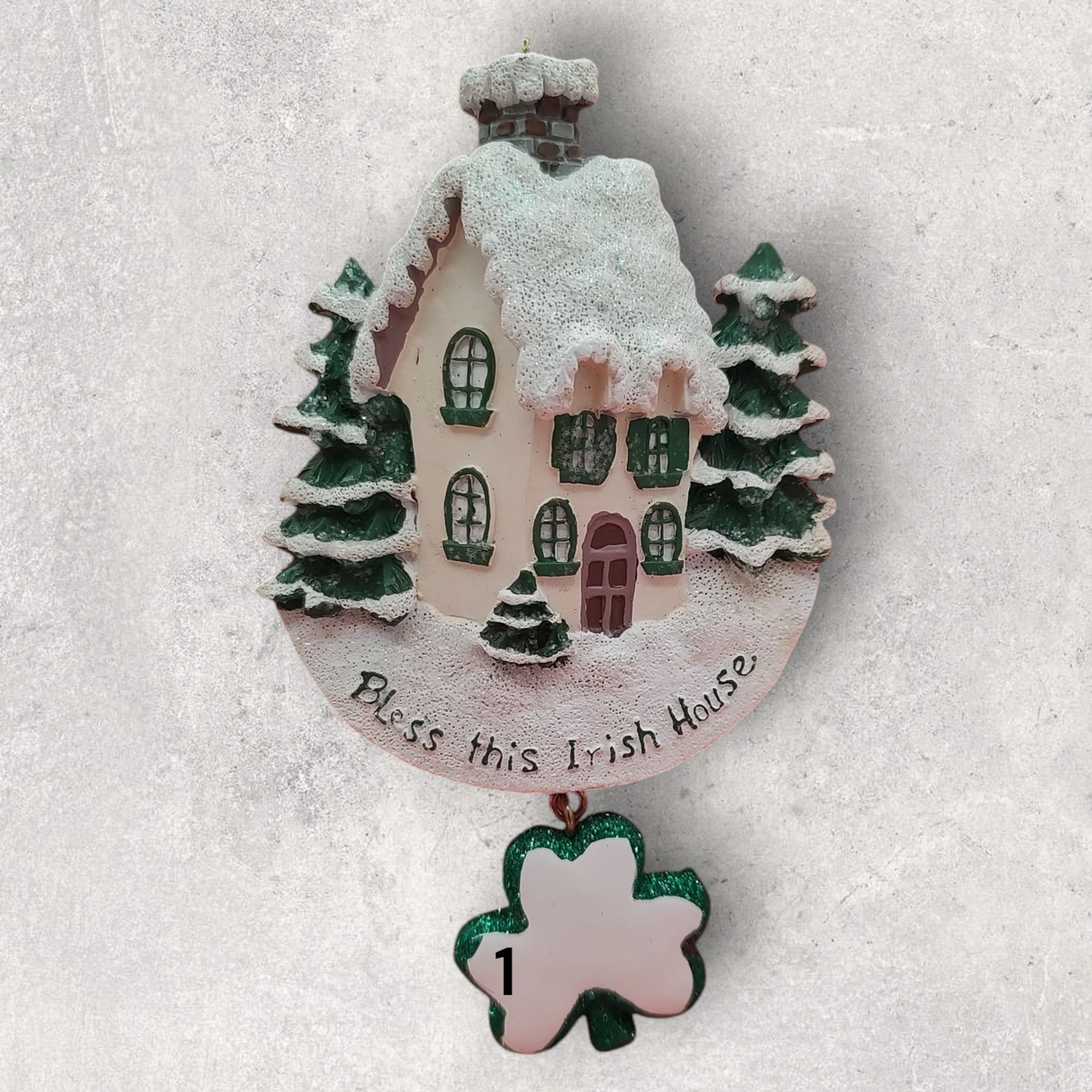 HOME Ornament - "BLESS OUR IRISH HOUSE!"