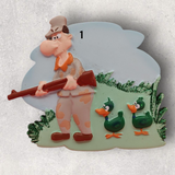 HUNTING Ornament - COMICAL DUCK HUNTER