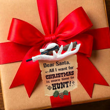 HUNTING Ornament - HUNTER'S LETTER TO SANTA