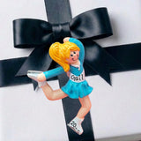 Ice Skater Ornament - Blonde Female