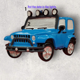 JEEP-LIKE Ornament - BLUE