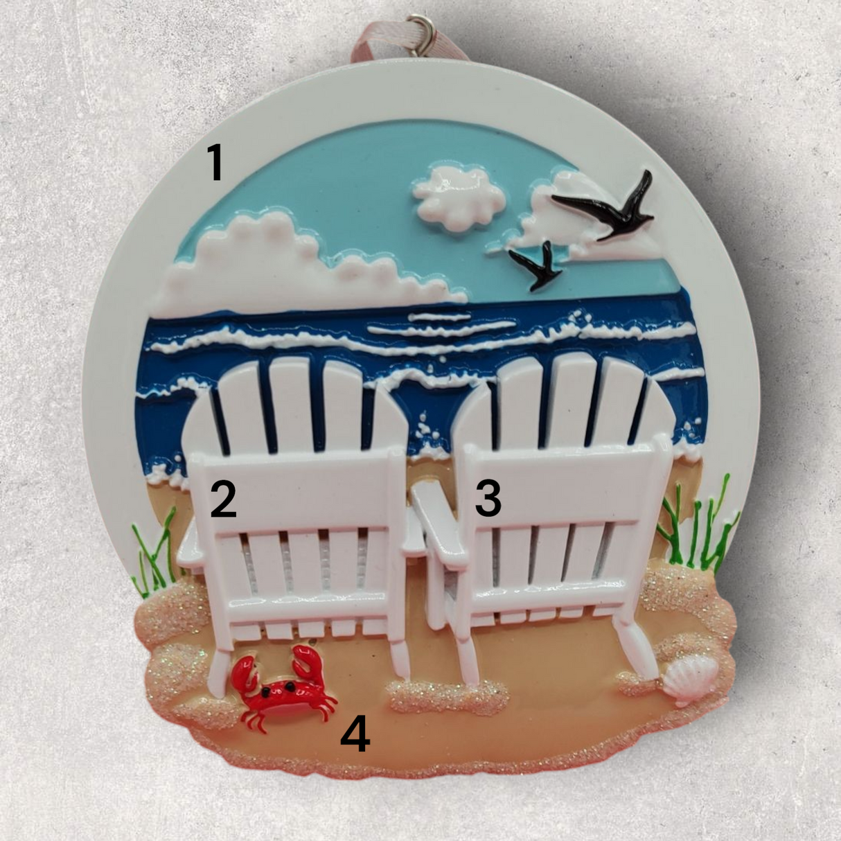 BEACH CHAIRS (JENI'S) Ornament