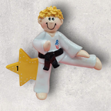 KARATE Ornament - BLONDE MALE