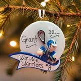 Lacrosse Ornament - Player