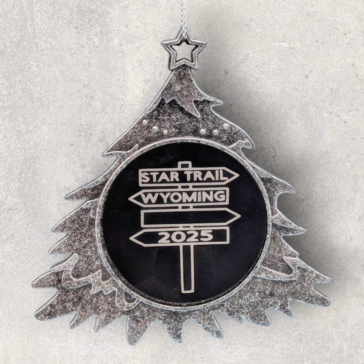 HIKING TRIP Ornament - 2-Sided Engraved - Personalizable