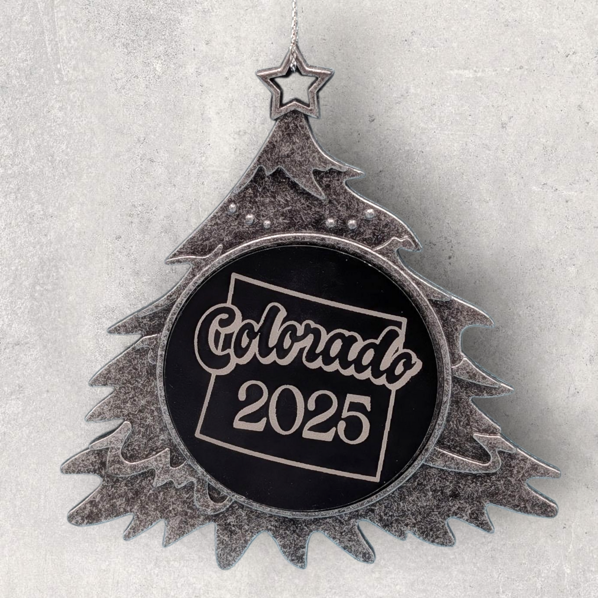 MOUNTAIN /OUTDOOR VACATION Ornament - 2-Sided Engraved - Personalizable
