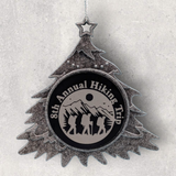 HIKING TRIP Ornament - 2-Sided Engraved - Personalizable
