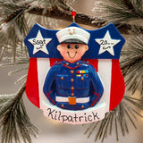 MARINE Ornament - SHIELD