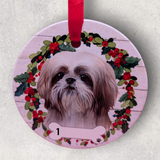 DOGS - SHIH-TZU - BROWN & WHITE - Disc