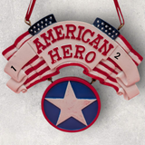 AMERICAN HERO Ornament