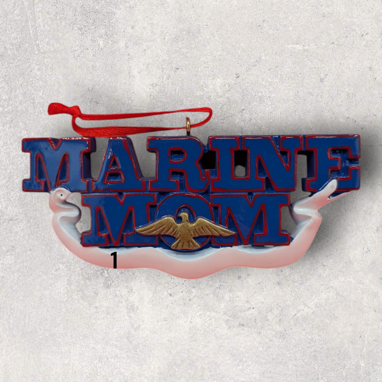 MARINE MOM Ornament