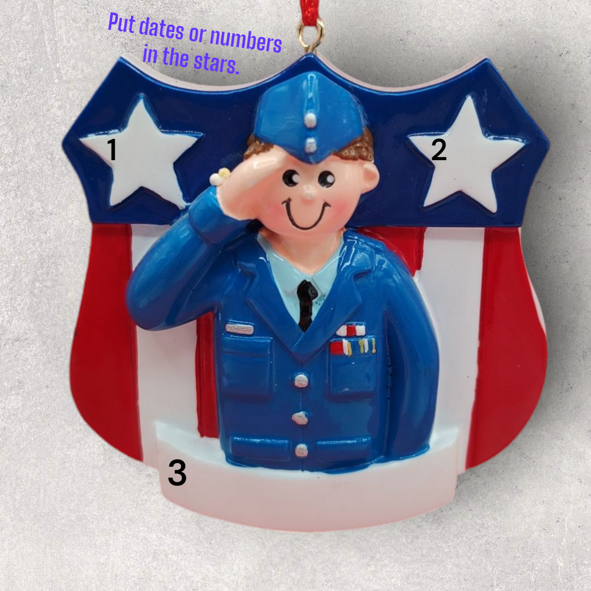 AIR FORCE Ornament - SHIELD