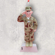 MILITARY Ornament - CAMOUFLAGE - MALE