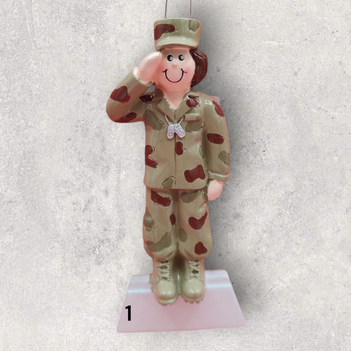 MILITARY Ornament - CAMOUFLAGE - FEMALE