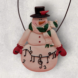 MUSICAL SNOWMAN Ornament