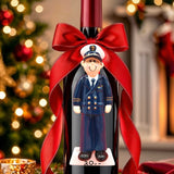 NAVY OFFICER in DRESS UNIFORM Ornament