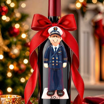 NAVY OFFICER in DRESS UNIFORM Ornament