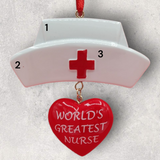NURSE HAT Ornament