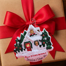 HOME Ornament - "OUR FIRST HOME"