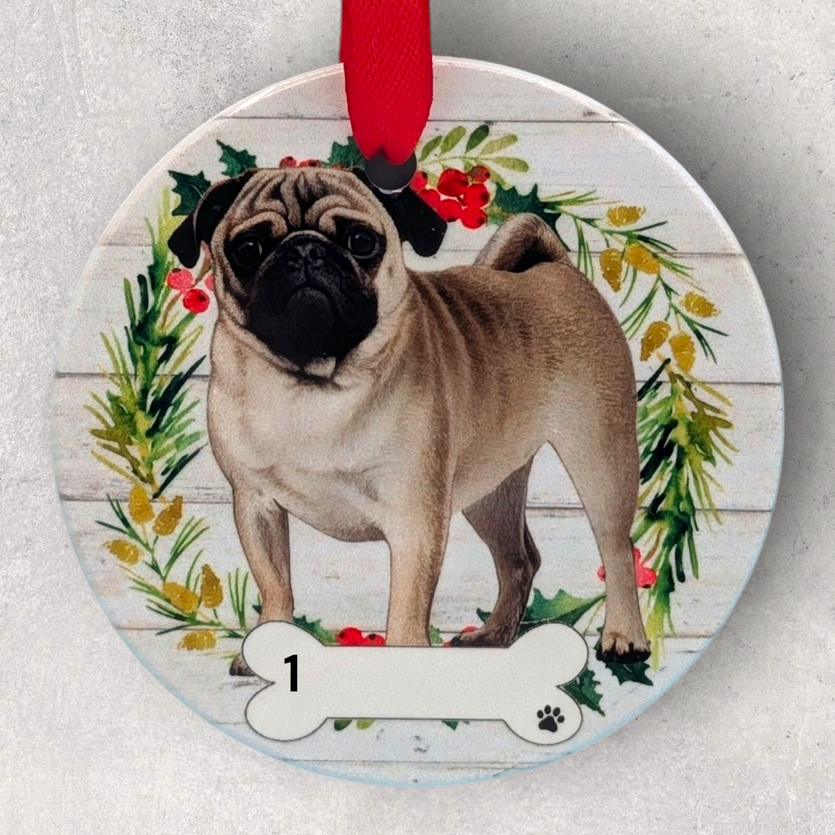DOGS - PUG - FULL BODY - Disc