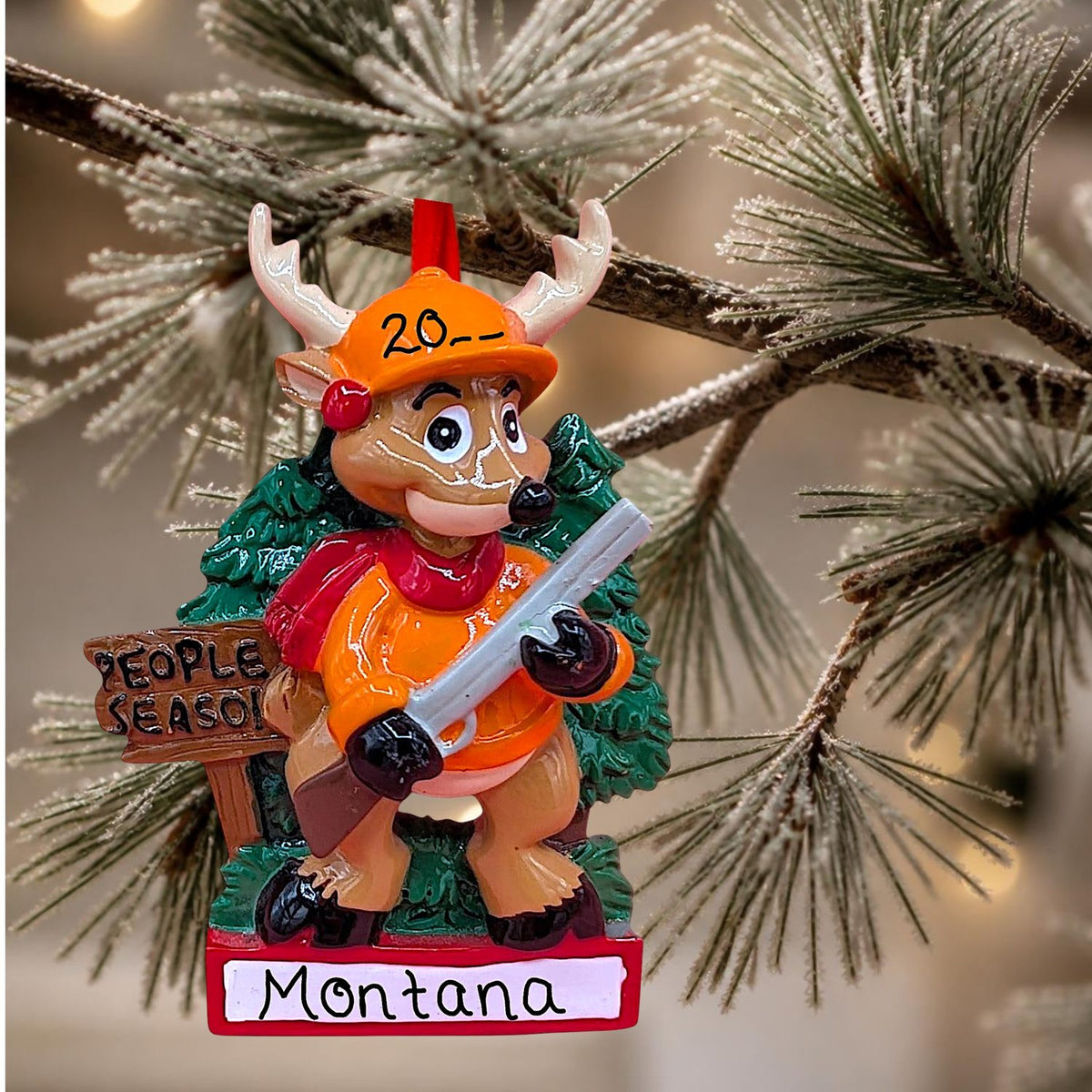 HUNTING - "PEOPLE SEASON" Ornament