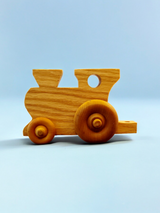 Wooden Alphabet Train Engine