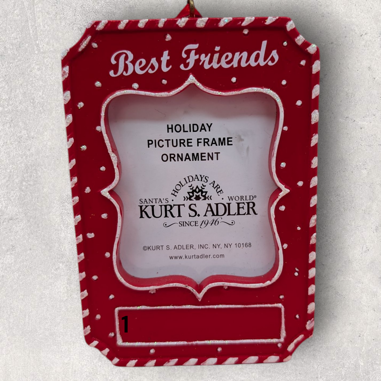BEST FRIENDS PHOTO FRAME Ornament