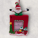 SANTA - FUN PHOTO FRAME Ornament