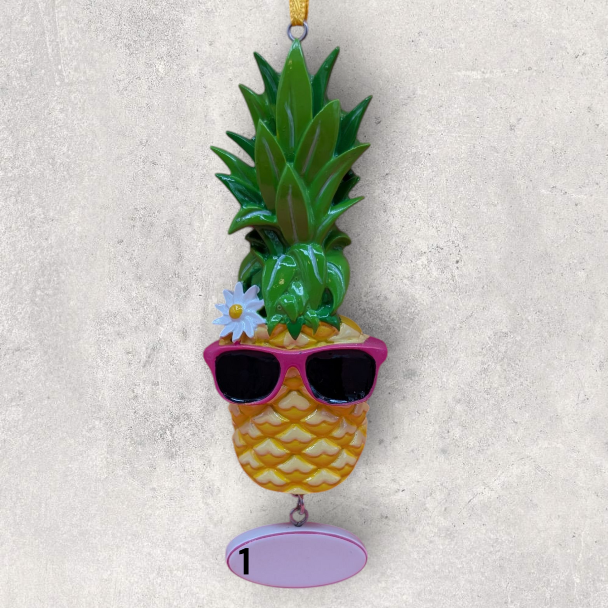 TROPICAL PINEAPPLE Ornament