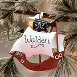 Pirate Ship Ornament