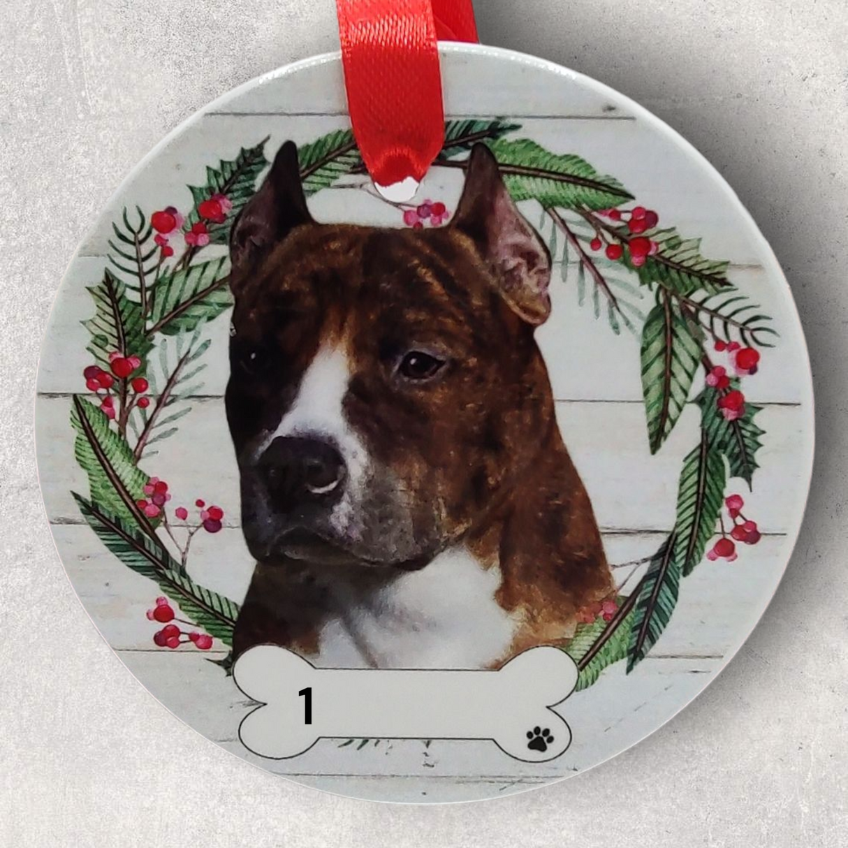 DOGS - PIT BULL (BRINDLE) - Disc