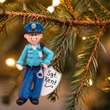 POLICE Officer Ornament - MALE