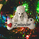 DOGS - POODLE (WHITE) - Bone