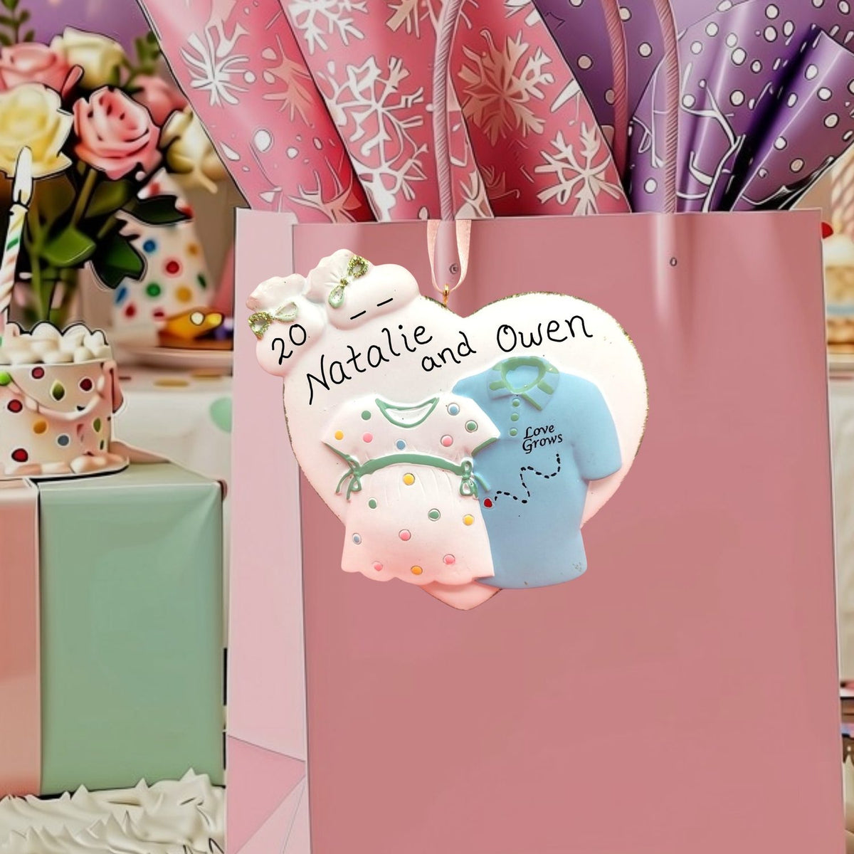 Expecting Ornament - Love Grows