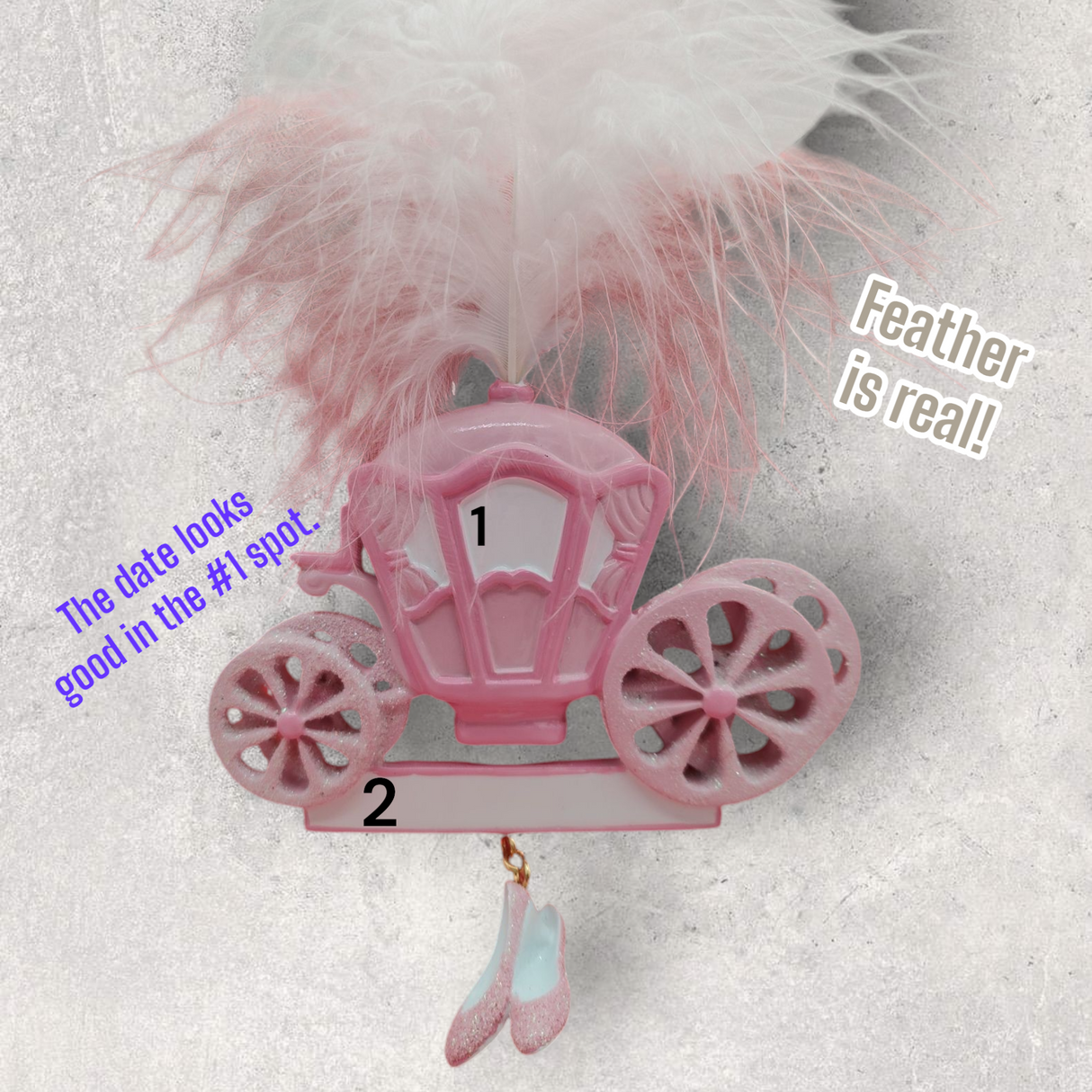 PRINCESS CARRIAGE Ornament
