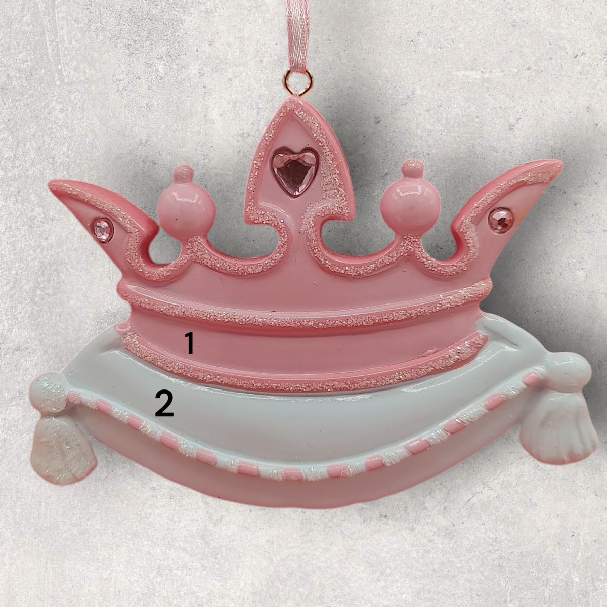 Princess Crown Ornament - Personalized | Wit & Hil