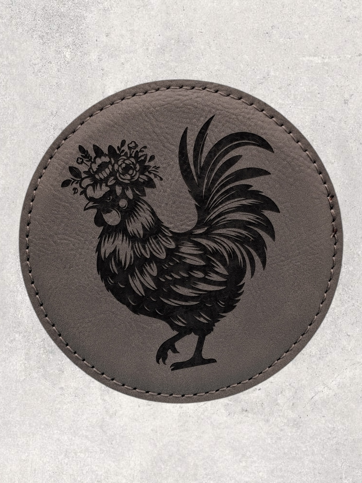 A COASTER SET - ANIMALS & FLOWERS