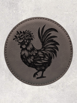 A COASTER SET - ANIMALS & FLOWERS