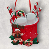 2 MARSHMALLOWS in a RED MUG Ornament