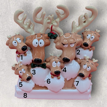 Reindeer Ornament (7 Names)